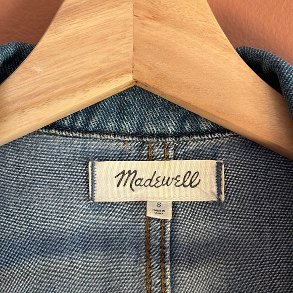 {{madewell}} Denim Southlake Military Jacket - Picture 9 of 9